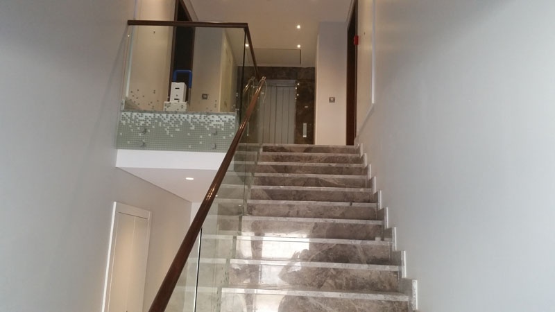 ant teras - merdiven korkulukları