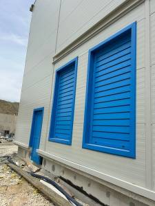 Tarsus Şişe Cam Fabrikası - Alüminyum Menfez