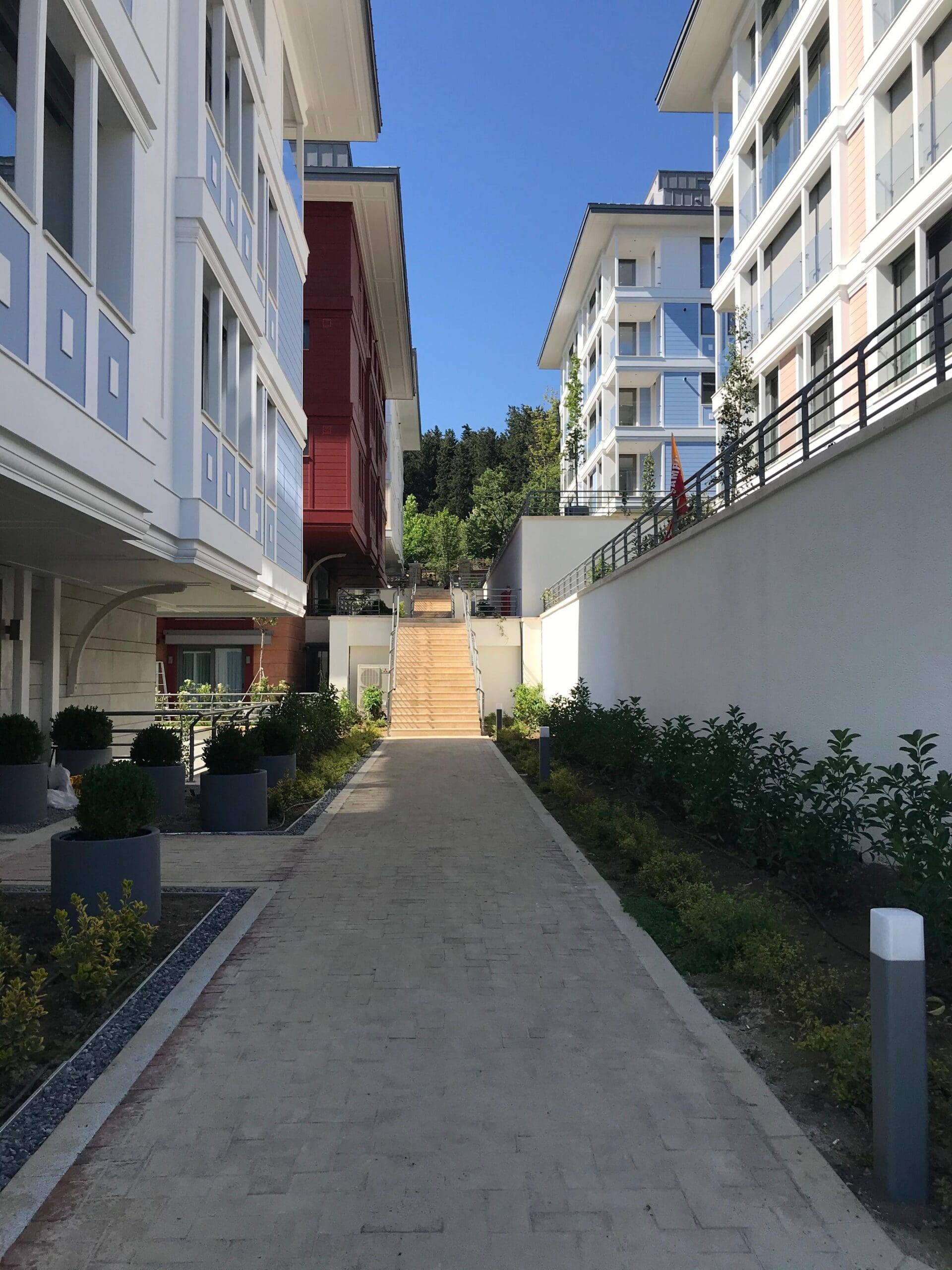 Ant Teras Nev - Alüminyum bahçe korkulukları