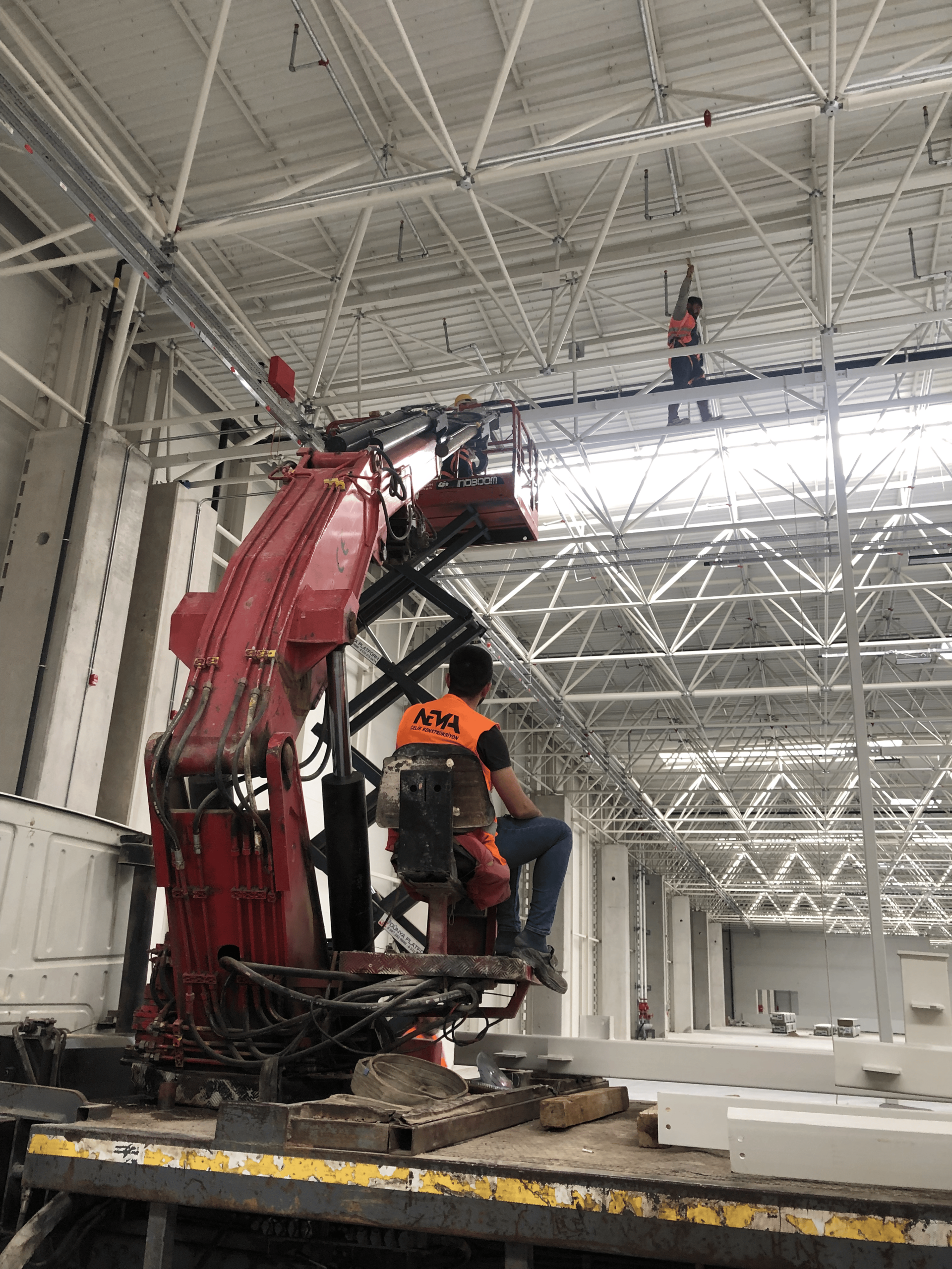 Çelik Konstüriksiyon Çalışmaları